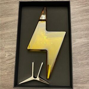 RARE Tesla Decanter With Stand - NEW!